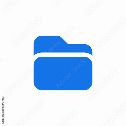 organized folder icon sign vector