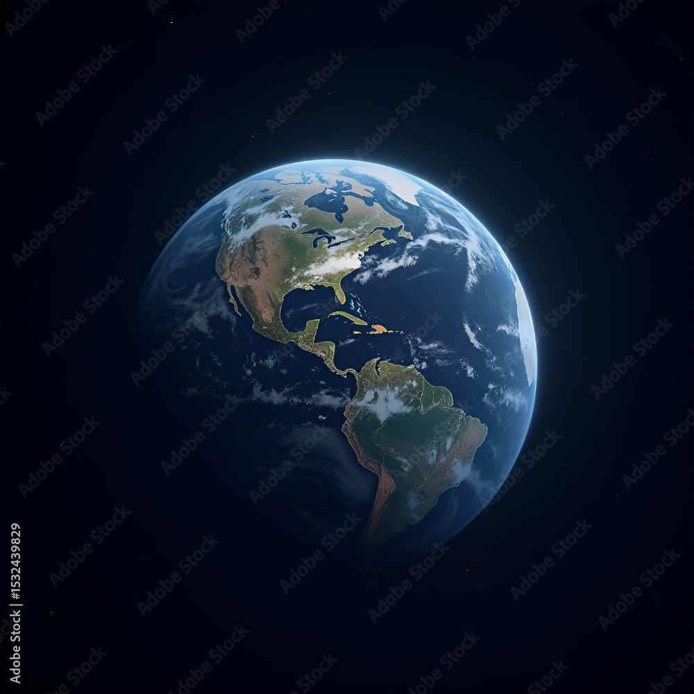 Obraz premium planet earth in space