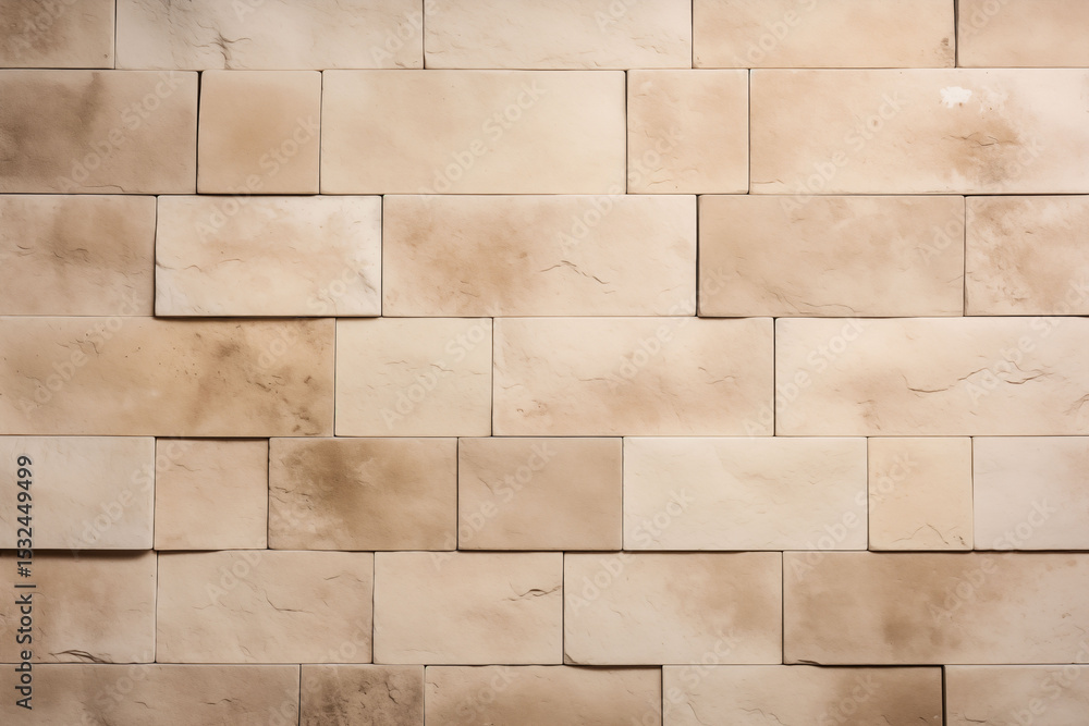 Obraz premium Square stone tile pattern background
