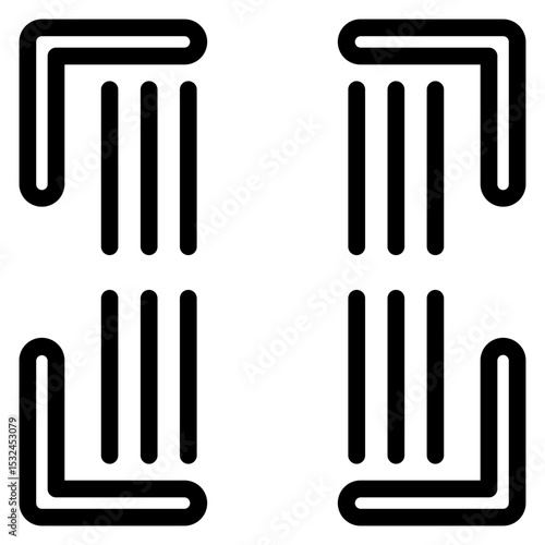 Vector Design Scanner Icon Style