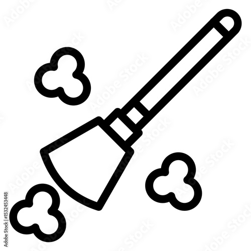 Vector Design Dusting Icon Style