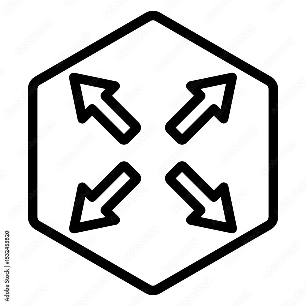 Vector Design Expand Icon Style Vector Design Expand Icon Style