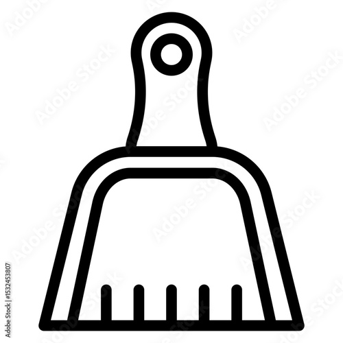 Vector Design Dustpan Icon Style