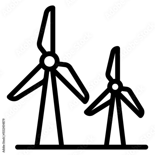 Windmill Icon Style
