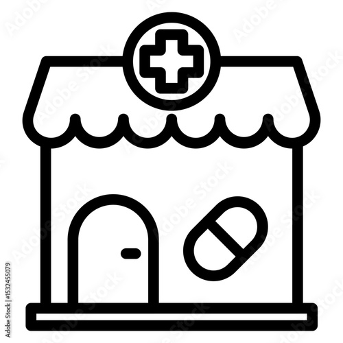 Pharmacy Icon Style