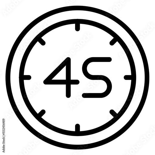 45 Minutes Icon Style