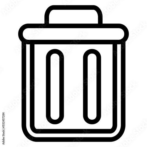 Vector Design Trash Icon Style
