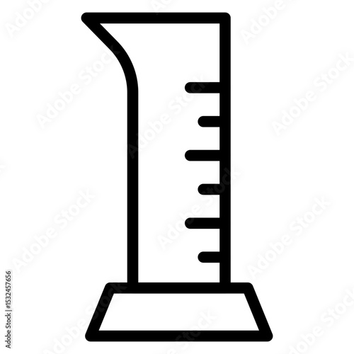 Graduated Cylinder Icon Style