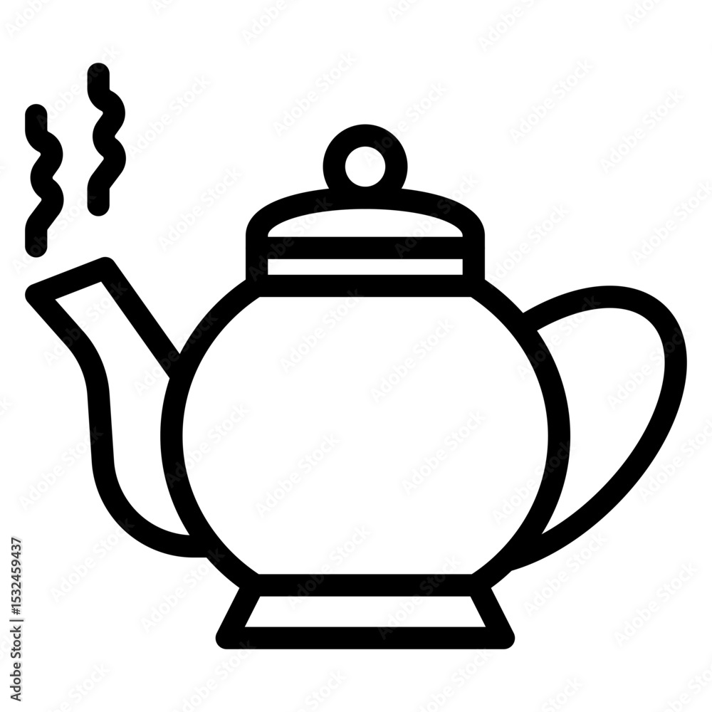 Obraz premium Vector Design Teapot Icon Style