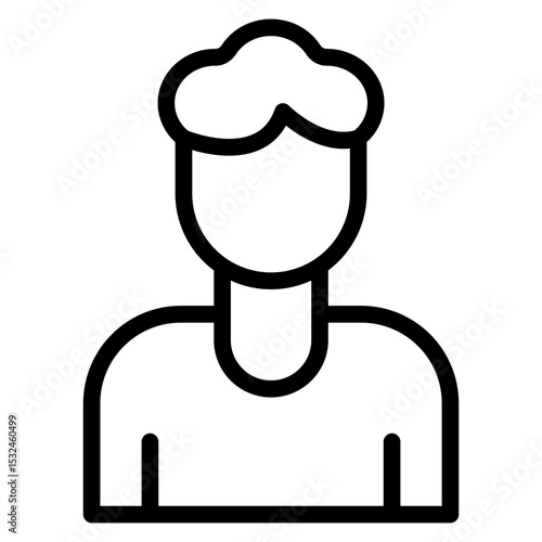 Vector Design Professor Icon Style