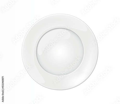 dinner ceramic white plate dish market place product