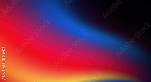 Electric Color Wave Background