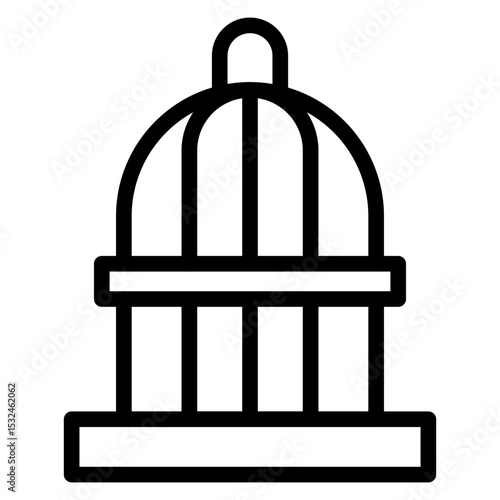 Vector Design Cage Icon Style