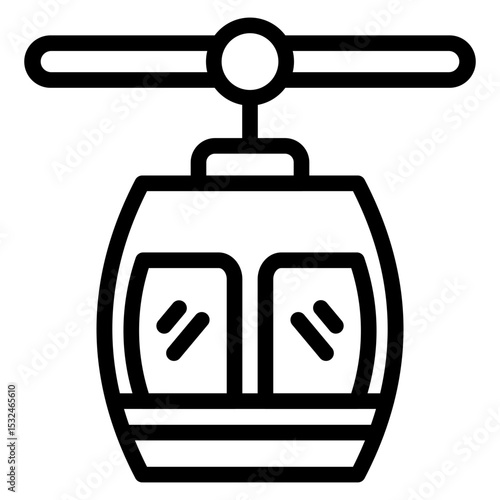 Vector Design Gondola Icon Style