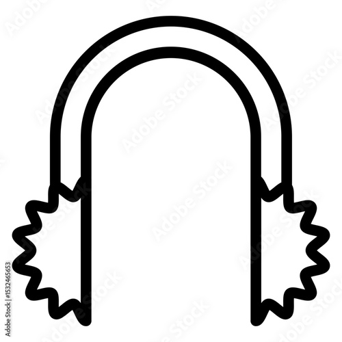 Vector Design Earmuffs Icon Style