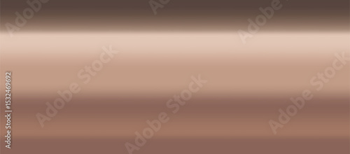 Light and dark brown pastel color gradient background. Abstract blurry striped vector texture. Beige, brown gradation pattern. Silk satin bg. Vector soft horizontal backdrop for poster, cover, header