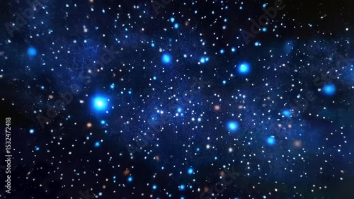 Wallpaper Mural Starry night sky with many stars, outer space background, galaxy, universe Torontodigital.ca