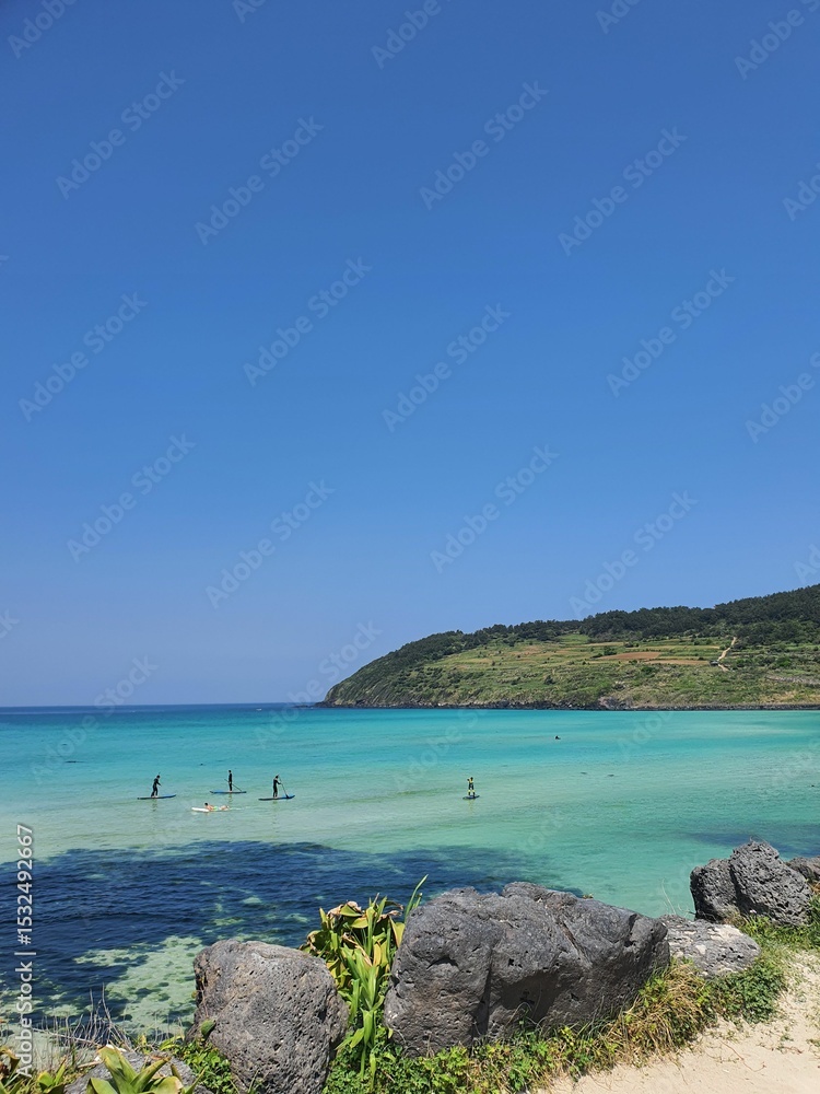 Fototapeta premium 우도의 풍경