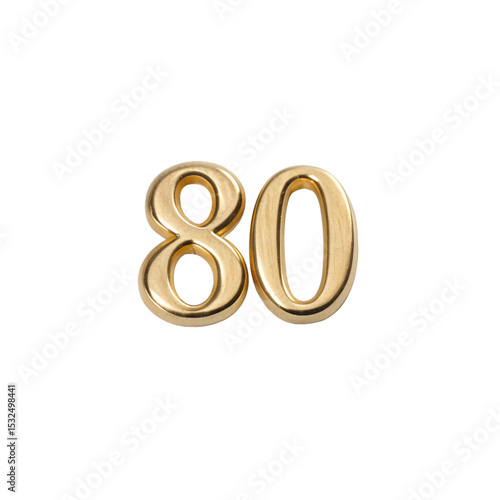 3d golden number 80