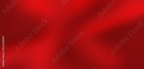 Abstract red gradient background, light and shadow on the backdrop with dimensions, hot tone wall with intense color, horizontal wallpaper.