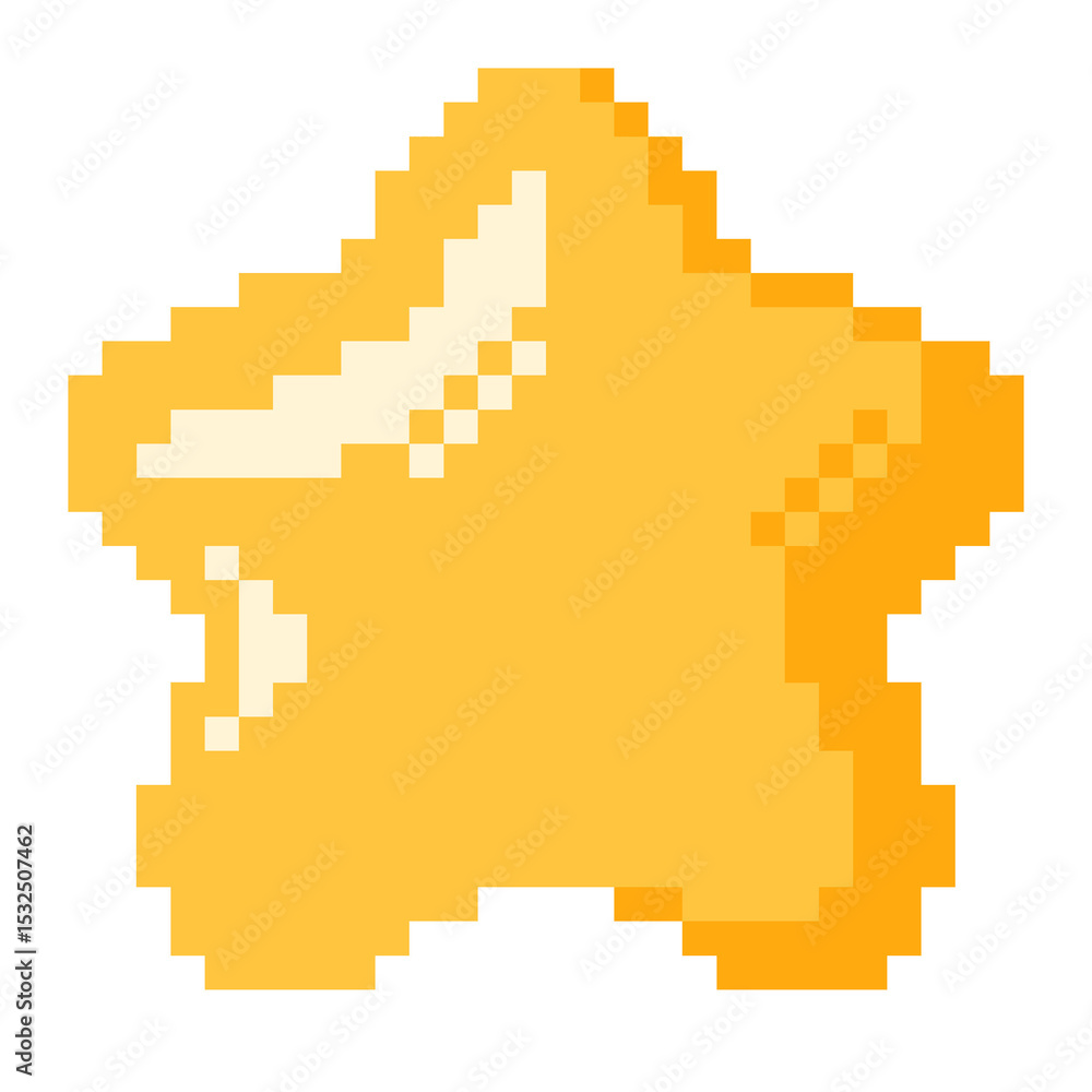 Fototapeta premium Pixel Star 