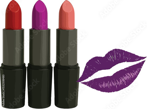 Vibrant Lipstick Colors for Beauty and Makeup
