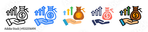 Revenue multiple icon