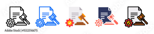 Process Compliance multiple icon