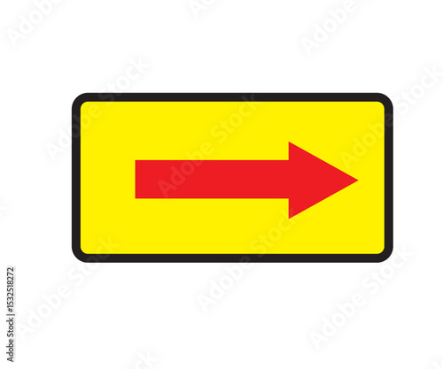 Free Download Large Arrow Sign, One Direction Sign - GFXLoad