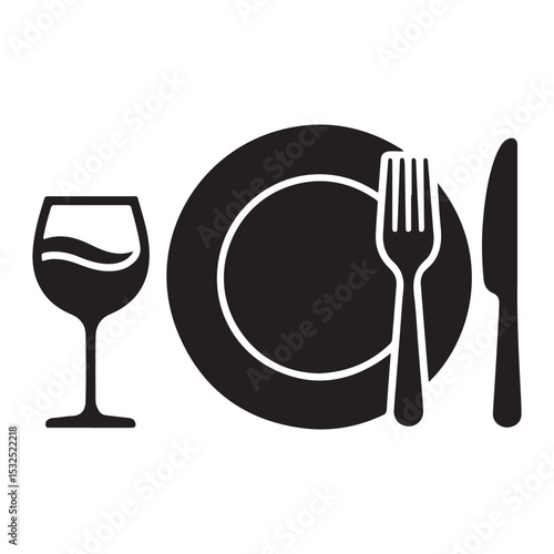 restaurant menu design with cutlery vector