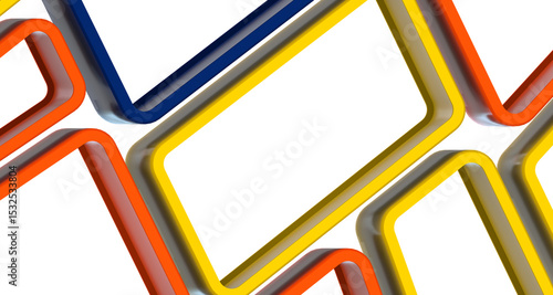 Mosaic triangular low poly ...