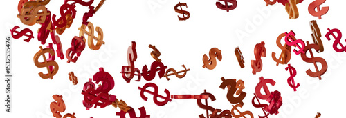 Gold Dollars Earnings Backg...