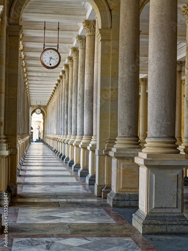 Kolonnaden in Karlsbad in Tschechien