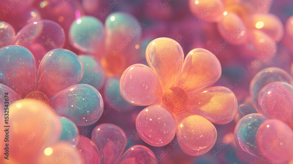 dreamy pastel fantasy bubble flowers in a fantasy garden — perfect for children’s book illustrations, greeting cards, or whimsical branding projects dreamy pastel fantasy bubble flowers in a fantasy garden — perfect for children’s book illustrations, greeting cards, or whimsical branding projects