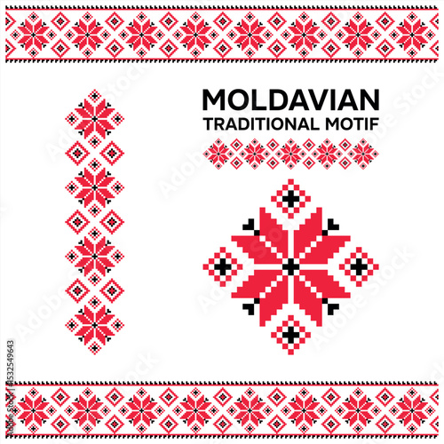 Moldavian national pattern