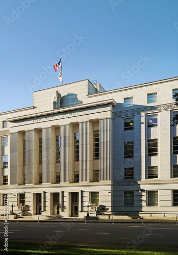 The State Supreme Court building in downtown Raleigh, North Carolina