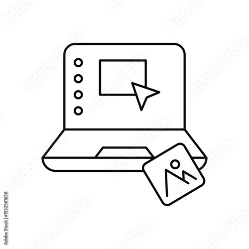Graphic Design Vector icon