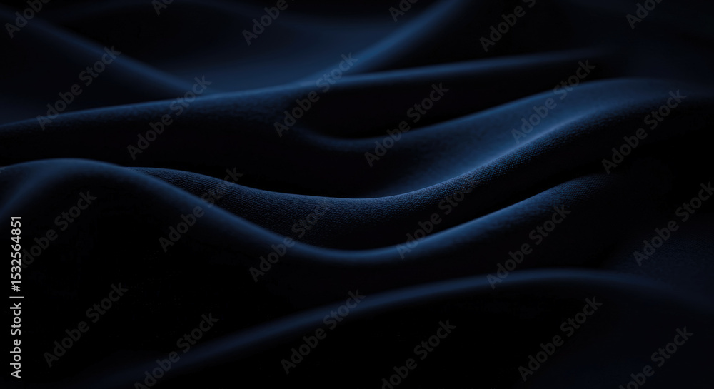 Obraz premium Dark back ground with textured fabric