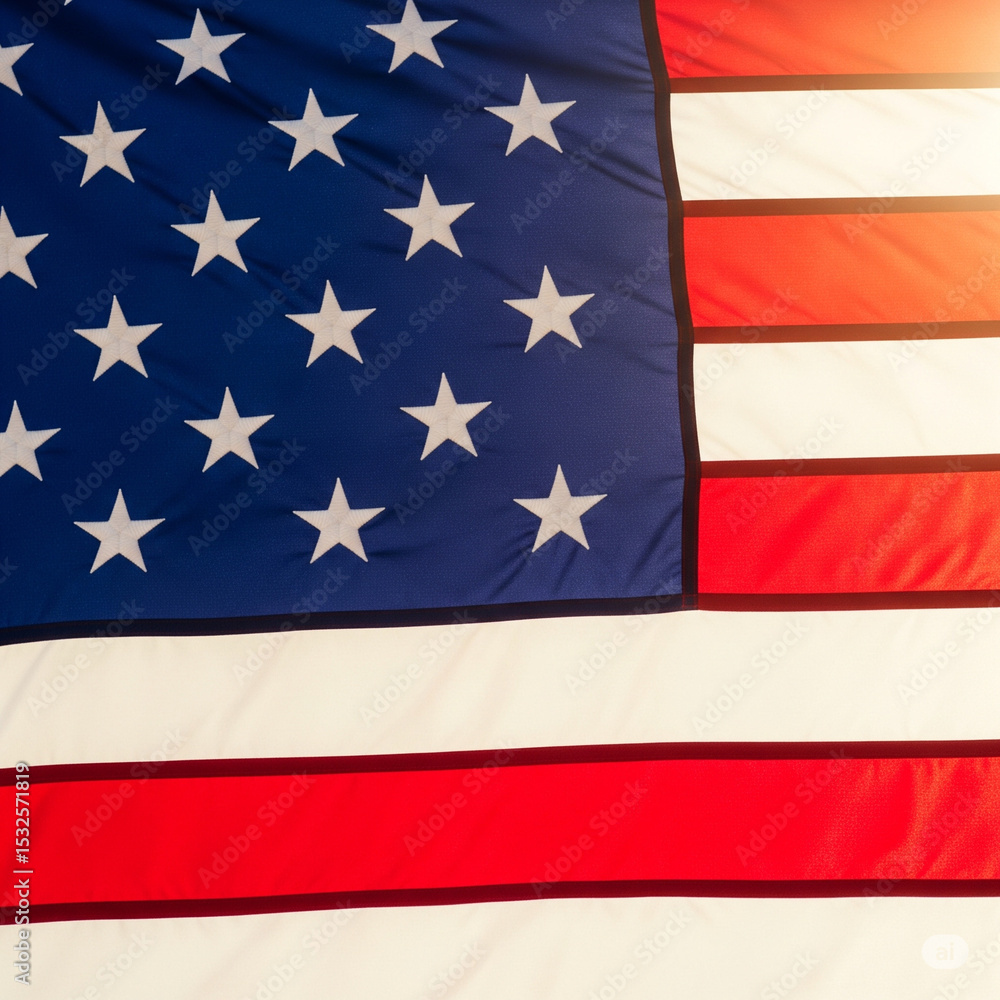 Fototapeta premium flag of usa