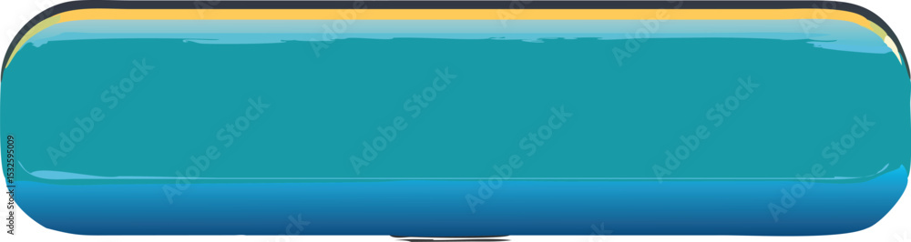 Blue web button. Blank button. Vector illustration Blue web button. Blank button. Vector illustration