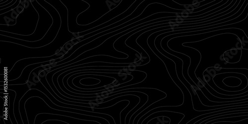 White wave paper curved reliefs abstract background, Vector geographic contour map. Topographic map patterns, topography line map. Vintage outdoors style 