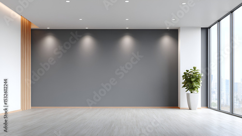 a zoom background of a grey wall in an office 62795719 1