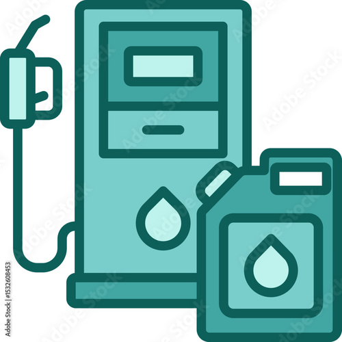 Fuel Rationing solid icon