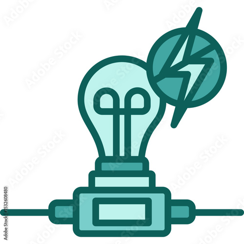 Electricity Outage solid icon