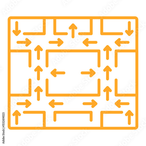 Evacuation Plan Icon