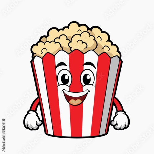 design logo icon illustration food popcorn