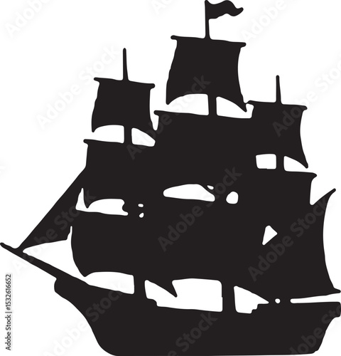 Vintage Sailing Ship Silhouettes – Black & White Nautical Vector Set

Old and Modern Ship Illustrations – Maritime Silhouette Collection

Historic Sailboat and Cargo Ship Silhouettes – Nautical Vector
