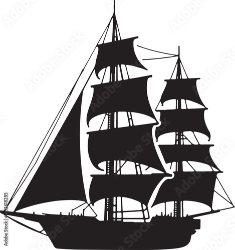 Vintage Sailing Ship Silhouettes – Black & White Nautical Vector Set

Old and Modern Ship Illustrations – Maritime Silhouette Collection

Historic Sailboat and Cargo Ship Silhouettes – Nautical Vector