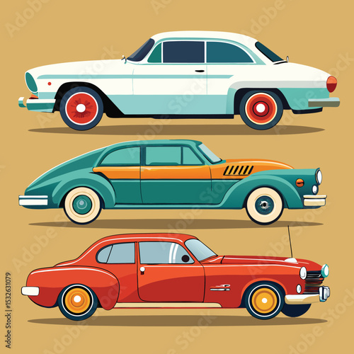 Classic Car Models From Different Eras