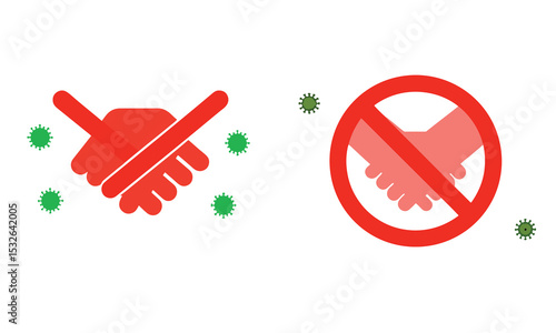 Coronavirus icon set
